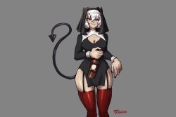 malina (helltaker) from helltaker by vosmon