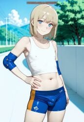 1boy ai_generated bulge femboy meybekity otoko_no_ko trap yaoi