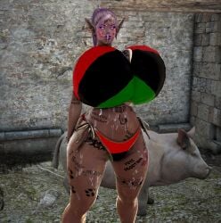 3d bdo bimbo black_desert_online blacked blonde_hair body_writing boobs_bigger_than_head cow_ears cow_horns cow_print cow_tits cum_on_body cum_on_breasts cum_on_face cum_on_thighs cumdumpster dark_elf degradation elf elves free_use huge_breasts humiliation interracial no_consent onahole penis penis_between_ass pregnant pregnant_belly qos qos_tattoo queen_of_spades raceplay ranger_(black_desert) screencap screenshot sperm_tattoo succubus succubus_horns tattoo tattoos toilet urinal used_as_an_object video_game yourbdowhore