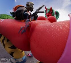 1girls 1male 1male1female 3d artist_request ass bare_ass big_ass big_breasts big_breasts big_breasts bracelet breasts breasts breasts demon demon_girl demon_horns employee_(lethal_company) epic_games female female_focus fingerless_gloves fortnite fortnite:_battle_royale green_hair gun hair_accessory hair_ornament hairclip horns legs_apart legwear lethal_company male male/female mostly_nude mostly_nude_female multicolored_nail_polish multicolored_nails nail_polish nemia_(fortnite) oni oni_female open_mouth painted_nails pouring pouring_onto_another pouring_onto_pussy presenting presenting_pussy purple_eyes pussy red_skin shaved_crotch shaved_pussy tagme thick_thighs thighs twintails vagina wet wet_body wet_skin