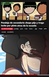 1boy 1girls :>= a_girl_from_my_school_(series) alternate_version_at_source alternate_version_available argentina ass ass_bigger_than_head ass_focus ass_juice big_ass big_breasts big_butt big_penis bimbo black_eyes black_hair blowjob blowjob_face blue_eyes bottomless breasts breasts_bigger_than_head bubble_ass bubble_butt butt_bigger_than_head clothed_sex clothing commission commission_art cum cum_in_mouth cum_inside cum_on_face dark-skinned_male dark_skin deep_blowjob deepthroat deepthroat_no_hands double_blowjob double_fellatio double_penetration drinking drinking_cum erect_penis erection fat_ass fat_ass_teen fellatio female female_focus friendzoned glasses high_ponytail huge_ass huge_breasts instagram instagram_story interracial kneeling la_sandia large_ass large_breasts light-skinned_female light_skin long_hair looking_at_viewer looking_up male movement_lines naked oral oral_sex party penis ponytail pov pov_eye_contact pov_male prostitution public public_exposure public_nudity public_sex red_eyes red_hair rejected rocio_(la_sandia) saliva saliva_bubble saliva_drip saliva_on_penis saliva_on_tongue saliva_string saliva_trail sharing_penis spanish_text straight swallowing swallowing_cum swallowing_penis_while_deepthroat swallowing_sounds tagme teenage_girl teenage_hooker teenager text threesome tongue tongue_out tongue_out_blowjob top topwear uncensored vein veiny veiny_penis voluptuous_teen