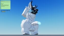 3d baseplate femboy furry furry_only hung_femboy male_only nekomaniaa penis protogen roblox robloxian robot self_upload thighs