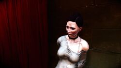 black_hair black_lipstick breasts breasts breasts chocker digital_extremes_(2k_games) forced_prostitution hooker human_trafficking pink_bra prostitution ragged_clothing sad slave the_darkness_2_(2007) tired_look video_games white_girl