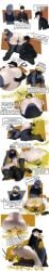 2girls big_ass comic facesitting fart fart_fetish fart_torture farting_in_mouth meonsausage swamp_ass