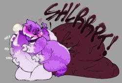 anthro arachnid arthropod balls big_balls big_penis blush bodily_fluids collar drooling excessive_feces feces genital_fluids genitals goopysecrets heart_symbol huge_balls huge_cock hyper hyper_balls hyper_feces hyper_genitalia hyper_penis hyper_scat male masturbation multi_arm multi_eye multi_limb penis precum saliva scat solo spider