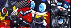 absorption_vore absurd_res after_anal anal anthro anus ass atlus beta_morgana_(persona) black_body bodily_fluids bubble_ass bubble_butt cum cum_in_ass cum_inside cum_string duo gaping gaping_anus genital_fluids genitals hi_res hypnosis ichimoral latex latex_body leather leather_body looking_pleasured male male/male megami_tensei megami_tensei_persona mind_control morgana_(persona) musk musk_clouds penis persona_(series) persona_5 sega short short_stack solo_focus sweat throbbing throbbing_penis vore zipper