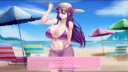 1girls areolae arm_behind_back armpits arms_behind_back arms_up ass back bare_shoulders beach beach_chair beach_towel beach_umbrella bed bedroom bikini black_pants blue_sky blush book bookshelf bottle breast_focus breasts brown_sweater chair cleavage closed_eyes closed_mouth clothing cloud collarbone couch curtains day ddlc_text_box desk dialogue_box disembodied_limb doki_doki_literature_club doki_doki_literature_club! english_language english_text female female_only floral_print flower from_behind front-tie_bikini_top front-tie_top hair_between_eyes hair_ornament hairclip hand_on_own_chest hanging_breasts hat headwear huge_ass huge_breasts indoors large_breasts lewd_smile long_hair long_sleeves looking_at_viewer looking_back lotion lotion_bottle lying morbite mp4 navel nipples nude ocean office on_back on_stomach one-piece_swimsuit open_mouth outdoors pants parasol parted_lips purple_bikini purple_eyes purple_hair purple_swimsuit ribbed_sweater sarong shoulder_blades sideboob sky smile solo sun_hat sunscreen sweat sweater swimsuit table text thighs topless towel turtleneck turtleneck_sweater umbrella untied untied_bikini very_long_hair video water window yellow_bikini yuri_(doki_doki_literature_club!) yuri_(doki_doki_literature_club)