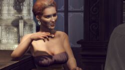 2k_czech bar breasts breasts breasts dress earrings joe'_s_girl liquor mafia_2 mafia_fanshine pub red_hair smoke white_skin
