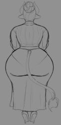 abby_(jwinkz) artjwink ass big_ass big_breasts breasts bubble_ass bubble_butt female furry huge_ass huge_breasts jwinkz original original_character pantylines tagme thick_thighs wide_hips