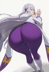 Emilia (Re:Zero) Rule 34 Image