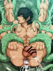 1boy abs after_anal after_orgasm after_rape after_sex after_urethral armpit_hair ass ass_visible_through_thighs balls bara beard_stubble beefy biceps big_areola big_ass big_breasts big_penis black_hair blush breasts brown_eyes bubble_butt censor_bar censored censored_anus censored_penis clenched_hand completely_nude crying crying_with_eyes_open cum cum_drip cum_explosion cum_fountain cum_from_ass cum_in_ass cum_in_intestines cum_inside cum_leaking cum_on_ground cum_on_lower_body cum_on_penis cum_splatter cum_string cum_trail curved_penis daddy dilf dripping dripping_cum duo ejaculation eyelashes fainted feet_up foreskin foreskin_folds frenulum fucked_senseless gaping gaping_anus gay green_background green_liquid half-erect hardcore hi_res human hunk legs_up loose_anus lying lying_on_back male male_breasts male_only male_penetrated male_rape_victim manly mature_male medium_hair monster monster_on_human monster_rape mucus murakami_tarosu muscles muscular muscular_arms muscular_ass muscular_legs muscular_male muscular_thighs nakadashi navel oppai orgasm original original_character passing_out pecs penis perineum plump_ass pointless_censoring pubic_hair pull_out quadriceps raped raped_by_monster raw_sex rectum red_penis restrained restrained_arms restrained_by_tentacles restrained_legs retracted_foreskin round_ass semen six_pack soles spread_legs sweat sweatdrop swollen_anus tears tentacle tentacle_around_ankle tentacle_around_arm tentacle_around_leg tentacle_around_waist tentacle_on_male thick_ass thick_penis thisarmor tilted_head toes tongue_out tough_guy triceps uncircumcised uncomfortable uncut veiny_penis wet wet_body yaoi