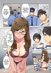 anime hentai imayama_masaki kangoku_zemi_kanshu_ni_zettai_fukujuu_o_shiirarete manga police prison prison_warden shibota_sayaka social_experiment takamine_erina toyose_yoshihiro wakamatsu