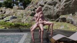 3d 3d_animation animated areola belly big_breasts big_penis creepy day faceless_character faceless_male female_penetrated fingers first_person_view from_front_position genitals hand_holding light_body male_penetrating male_penetrating_female monster_girl multi_arm multi_limb nipples nude nude_anthro nude_female nude_male outside pink_body plant poolside sex sons_of_the_forest standing standing_sex sunlight tagme teratophilia the_forest thick_thighs vaginal_fluids vaginal_penetration vaginal_penetration video vulva