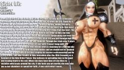 1girls 3d athletic athletic_female big_ass big_breasts big_thighs bimbo breasts breasts_bigger_than_head bust busty curvaceous curvy curvy_figure female hips huge_ass huge_breasts irish large_ass large_breasts light-skinned_female light_skin mature mature_female muscular muscular_female nun original original_character sevenarts sevenverse sister_iris_(sevenarts) slim_waist thesevenartsx thick thick_hips thick_legs thick_thighs thighs voluptuous waist warrior warrior_nun wide_hips