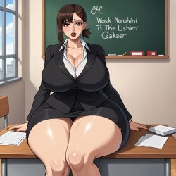 higashiyama kobeni from chainsaw man by sexy.ai