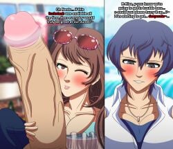 1futa 1girl1futa 1girls big_breasts blue_hair blush brown_hair comic comic_panel earings eroticaquatic femdom fully_clothed futa_on_female futanari futasub gritted_teeth handjob huge_cock hyper_penis kujikawa_rise long_hair musk musk_clouds musky_cock necklace persona persona_4 persona_4_the_golden public_exposure public_sex self_upload shirogane_naoto shirt shopping_mall short_hair shorts sunglasses sunglasses_on_head unzipped unzipped_pants veiny_penis wink