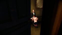3d animated asian asian_female blowjob brothel brown_bra chocker choking digital_extremes_(2k_games) female forced_prostitution human_trafficking longer_than_10_seconds peeking peeking_through_door prostitution shorter_than_20_seconds sound tagme the_darkness_2_(2007) twintails video