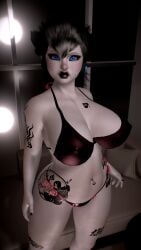 1girls 3d 4k big_breasts big_lips black_hair black_lipstick black_makeup blacked blue_eyes bra breasts breasts_bigger_than_head crashbanditkut curvy curvy_figure earrings eyeshadow fat_lips female female_focus goth goth_girl hair hi_res high_resolution highres light-skinned_female light_skin lingerie lingerie_only lips lipstick long_hair looking_at_viewer make_up makeup mario_(series) nail_polish nails navel navel_piercing nose_piercing panties penis_tattoo piercing princess princess_peach qos qos_tattoo queen_of_spades queen_of_spades_symbol queen_of_spades_tattoo septum_piercing solo spade_tattoo super_mario_bros. thick thick_thighs thighs video_game_character video_games virt-a-mate virtamate voluptuous voluptuous_female