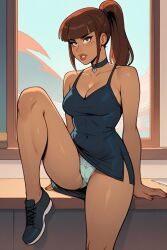 ai_generated captain_fall liza_burrel mini_dress panties
