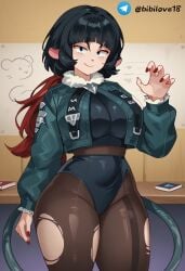 ai_generated bibilove18 jane_doe_(zenless_zone_zero) sexy