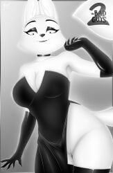 99 absurd_res anthro armwear biped bottomless breasts canid canine choker claws cleavage clothed clothing diane_foxington digital_media_(artwork) dreamworks dress eyebrows eyelashes fangs female fox hi_res jewelry legwear lips looking_at_viewer makeup_sex mammal necklace portrait pose pussu smile smiling_at_viewer solo stockings tail teeth the_bad_guys three-quarter_portrait wide_hips wizard1997