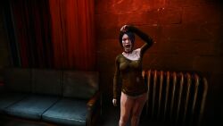 black_hair black_lipstick breasts breasts breasts brothel chocker digital_extremes_(2k_games) dirty dirty_clothing forced_prostitution hooker human_trafficking panties prostitution ragged_clothing slave the_darkness_2_(2007) thick_thighs tights video_games white_girl