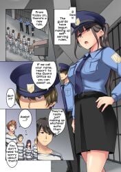 anime hentai imayama_masaki kangoku_zemi_kanshu_ni_zettai_fukujuu_o_shiirarete manga police prison prison_warden social_experiment toyose_yoshihiro wakamatsu