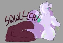 ambiguous_gender anus ass fart feces generation_6_pokemon goo_creature goodra goopysecrets hyper_feces hyper_scat monobutt monorump nintendo pokemon pokemon_(species) scat slime solo tail tail_anus