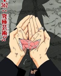 deidara femboy hands licking male naruto tongue tongue_out