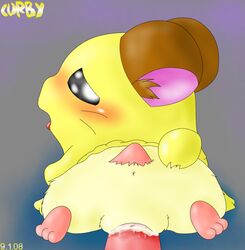 1boy 1girls anus curby hamtaro_(series) penelope_(hamtaro) penis pussy tagme