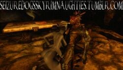 3d animated argonian skyrim tesv the_elder_scrolls