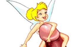 animated animated_gif disney disney_fairies fairy female giant_male gif hair human interspecies lowres macro_male male micro_female micro_on_macro micro_on_penis nude penis peter_pan_(disney) size_difference straight tagme tinker_bell yellow_hair