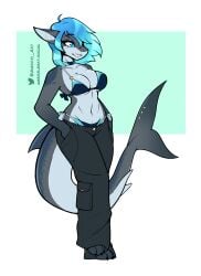 ambris anthro erika_(ambris) female female_only shark solo tagme