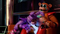 2024 2boys 3d animated animatronic anthro anthro_focus anthro_on_anthro anthro_only anthrofied balls bear blowjob blowjob_only bodypaint bonbonnfriends bow_tie bowtie bracelet cock digital_media_(artwork) duo duo_focus facepaint five_nights_at_freddy's five_nights_at_freddy's:_security_breach gay glamrock_bonnie glamrock_freddy glasses headgear headwear lagomorph lagomorph_humanoid leporid leporid_humanoid loop machine male male/male male_anthro male_focus male_only mammal mammal_humanoid mp4 no_sound oral penile penis penis_in_mouth rabbit rabbit_humanoid robot scottgames shoulder_pads star_glasses steel_wool_studios studded_bracelet sucking_penis sunglasses testicles top_hat ursid ursid_humanoid video