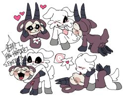 bovid caprine critters_(poppy_playtime) furry_only goat heart_symbol hi_res mammal no_humans pachi_rizuu poppy_playtime poppy_playtime_(chapter_3) sheep smiling_critters