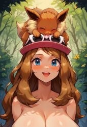 ai_generated pokemon pokemon pokemon_x_&_y pokemon_xy pokemon_xy_(anime) serena_(pokemon) serena_(pokemon_games)