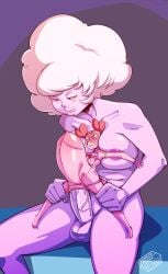 1futa 1girls box_chan breasts futa_on_female futanari giantess nipples onahole pink_diamond_(steven_universe) size_difference smaller_female spinel_(steven_universe) steven_universe stomach_bulge