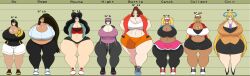 battle_(igph) coin_(igph) collect_(igph) different_breast_sizes height_chart height_difference hip_grab hips igphhangout large_breasts massive_ass massive_breasts night_(igph) route_(igph) short_shorts shorter_female taller_female taller_girl thick_thighs thigh_gap thighs trainer_catch_(igph) trainer_go's_mom_(igph) trainer_go_(igph) wide_hips