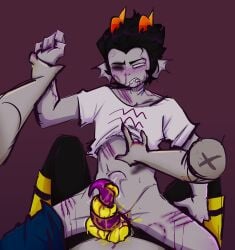 cronus_ampora gay homestuck homestuck_troll mickeydoodles23 mituna_captor rape tagme