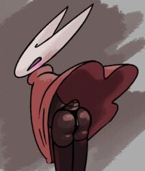 ass darkpatito hollow_knight hornet_(hollow_knight) silksong spider stockings thighs