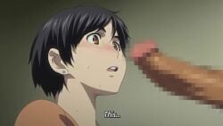10s 1boy 1girls 2016 age_difference animated blinking breasts chihiro_(houkago_initiation) cum cum_in_mouth cum_on_face earrings fellatio female female houkago_initiation housewife irrumatio jewelry large_penis mature_female mother_and_son older_female_and_younger_male oral penis plump queen_bee_(animation_studio) short_hair sound step-parent_and_step-child stepmother_and_stepson sweat tagme video