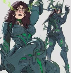 1girls bubble_ass bubble_butt dat_ass hela hela_(marvel_rivals) marvel marvel_rivals tagme yoracrab