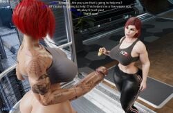 1futa1girl 3d big_ass big_breasts big_butt big_penis big_thighs bioware caption cd_projekt_red curvaceous curvy curvy_ass curvy_body curvy_female curvy_figure curvy_hips curvy_thighs cyberpunk_2077 futanari hype3d jane_shepard judy_alvarez mass_effect mature mature_female mature_futa no_nut_november story thick thick_ass thick_butt thick_hips thick_penis thick_thighs wide_hips wide_thighs