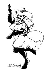 2020s 2023 absurd_res anthro armwear barely_visible_genitalia barely_visible_pussy bedroom_eyes big_breasts bit_gag black_and_white black_boots black_clothing black_footwear black_gloves black_handwear bondage bondage_gear bondage_gloves boots breasts bridle canid canine chest_tuft clothing digital_drawing_(artwork) digital_media_(artwork) dipstick_tail elbow_gloves eric_schwartz eyebrow_through_hair eyebrows female footwear fox gag gagged genitals gif gloves hair halter handwear harness harness_bit_gag harness_gag harness_ring hi_res hoof_boots hoof_gloves long_hair mammal markings monochrome mostly_nude muzzle_(object) narrowed_eyes naturally_censored navel nipple_tuft on_one_leg petplay pinup ponyplay pose pussy raised_eyebrows raised_foot reins roleplay saddle seductive sheila_vixen shoes signature simple_background smile solo standing static_gif tail tail_markings tail_wraps three-quarter_view translucent translucent_hair tuft white_background wraps