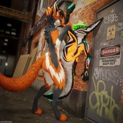 1:1 3d_(artwork) absurd_res against_surface against_wall alley anal anal_sex animal_genitalia animal_penis anthro anthro_on_anthro anthro_penetrated anthro_penetrating anthro_penetrating_anthro balls biped black_body black_fur blender_(artwork) blender_cycles blue_body blue_fur bodily_fluids brown_body brown_fur canid canine canine_genitalia canine_penis canis claws clothing cum cum_dripping_from_penis cum_in_ass cum_inside cum_on_belly cum_on_body cum_on_penis depth_of_field digital_media_(artwork) dominant dragonplayer duo erection fox fur genital_fluids genitals grey_body grey_fur hair hi_res holding_leg inside knot male male/male male_penetrated male_penetrating male_penetrating_male mammal multicolored_body nude on_ground open_mouth orange_body orange_fur orgasm outside outside_sex paws penetration penis pink_penis public public_sex rebelman red_penis reflection rexouium sex slim slim_anthro slim_male slim_sub smile standing submissive submissive_male tail tristanasher white_body white_fur yellow_body yellow_fur