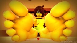 arcticchilifries deltarune foot_fetish kris_(deltarune) soles tagme