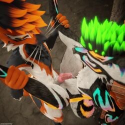 1:1 3d_(artwork) absurd_res against_surface against_wall alley anal anal_sex animal_genitalia animal_penis anthro anthro_on_anthro anthro_penetrated anthro_penetrating anthro_penetrating_anthro balls biped black_body black_fur blender_(artwork) blender_cycles blue_body blue_fur bodily_fluids brown_body brown_fur canid canine canine_genitalia canine_penis canis claws clothing cum cum_dripping_from_penis cum_in_ass cum_inside cum_on_belly cum_on_body cum_on_penis depth_of_field digital_media_(artwork) dominant dragonplayer duo erection fox fur genital_fluids genitals grey_body grey_fur hair hi_res holding_leg inside knot male male/male male_penetrated male_penetrating male_penetrating_male mammal multicolored_body nude on_ground open_mouth orange_body orange_fur orgasm outside outside_sex paws penetration penis pink_penis public public_sex rebelman red_penis reflection rexouium sex slim slim_anthro slim_male slim_sub smile standing submissive submissive_male tail tristanasher white_body white_fur yellow_body yellow_fur