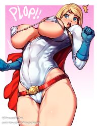 power girl from dc by viracochaart