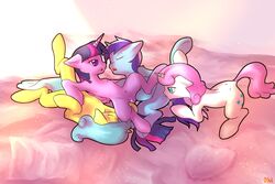 alicorn cutie_mark distoorted equine female foursome friendship_is_magic group group_sex horn horse lemon_hearts mammal minuette_(mlp) my_little_pony oral pony pussy sex twilight_sparkle twinkleshine unicorn wings yuri