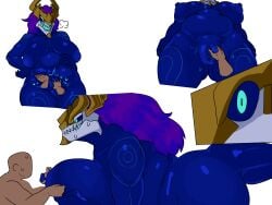 absurd_res anthro anthrofied ass aurelion_sol aurelion_sol_(lol) big_breasts big_butt blue_eyes blue_markings blue_sclera breast_grab breast_play breast_squish breasts ddguy dragon duo female finger_fuck fingering genitals grey_body hair hand_on_breast hi_res huge_breasts human humanoid league_of_legends male male/female mammal markings mythological_creature mythological_scalie mythology navel nude open_mouth overweight overweight_female pasties pupils purple_hair pussy riot_games rule_63 scalie sharp_teeth simple_background slit_pupils squish teeth tencent thick_thighs touching_pussy vaginal_penetration white_background wide_hips